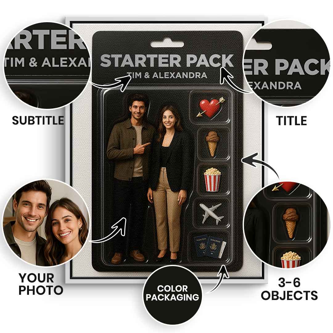 Viral Starter Pack <tc>Wall Art</tc> - Customizable - Canvas