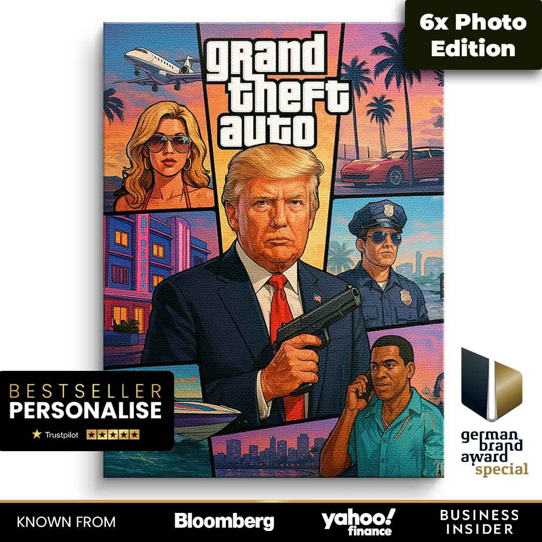 GTA Collage - Personalisierbares Wandbild