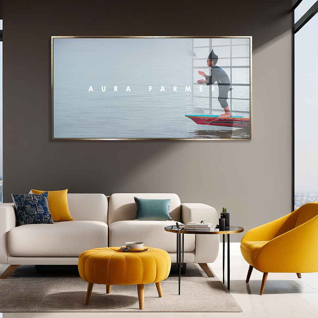 AURA FARMER - acrylic glass