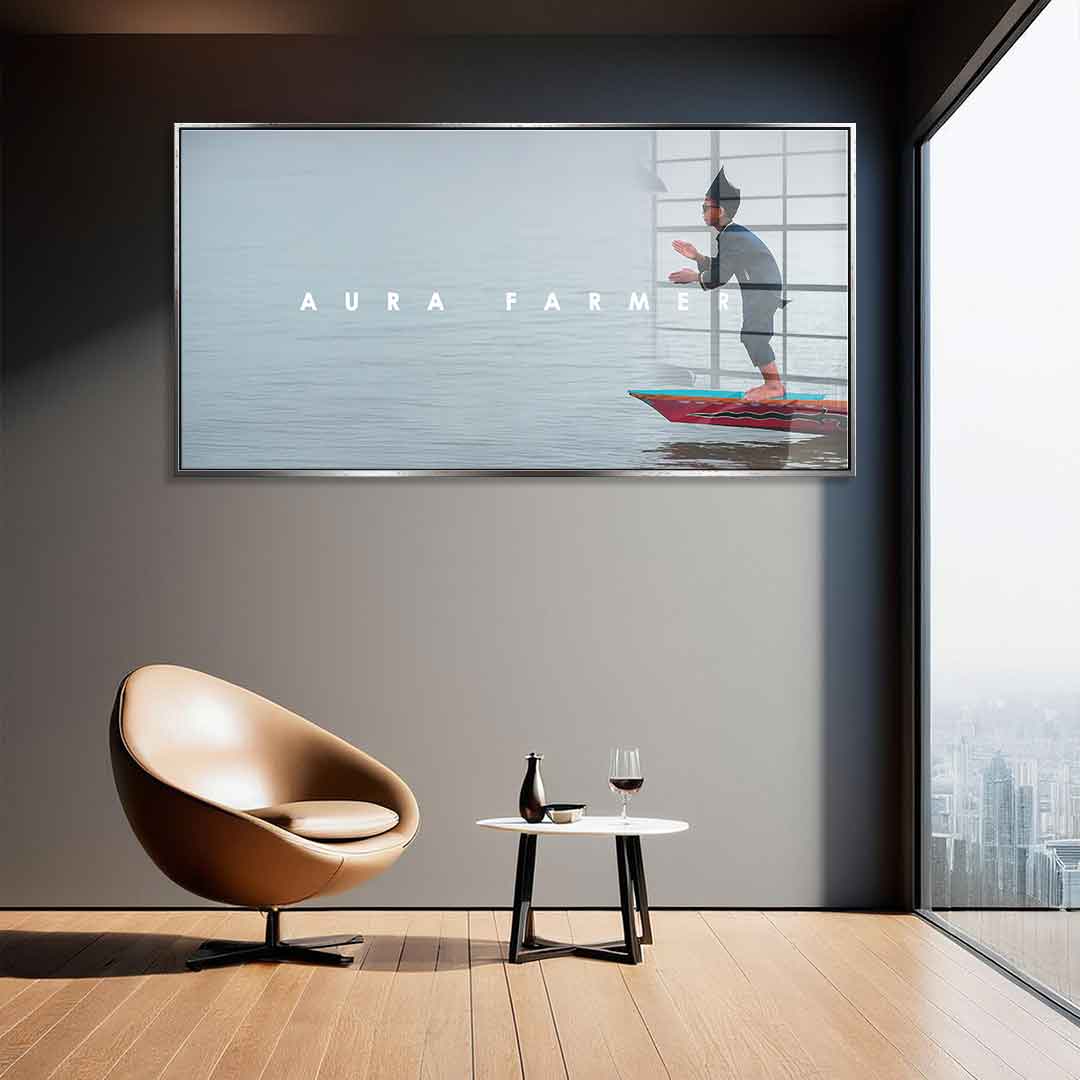AURA FARMER - acrylic glass