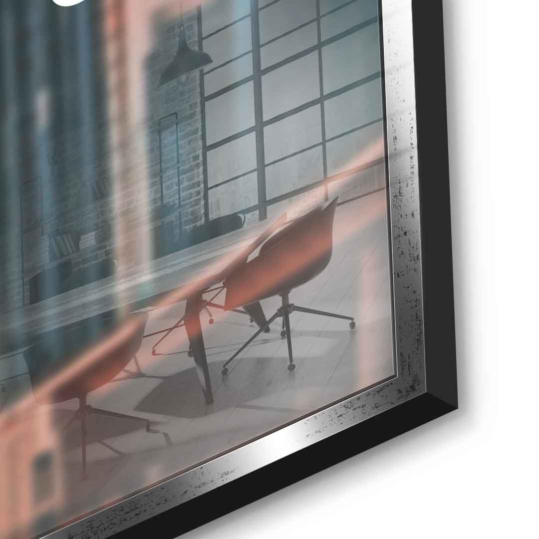 AURA IS CURRENCY - acrylic glass