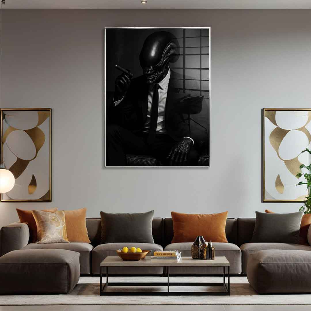 Alien Boss - acrylic glass