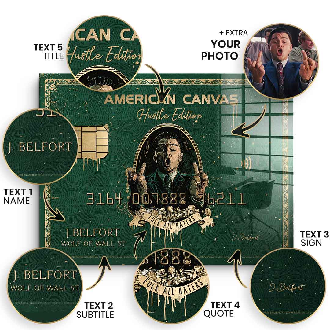 Royal American Canvas - Personalizable - Acrylic glass