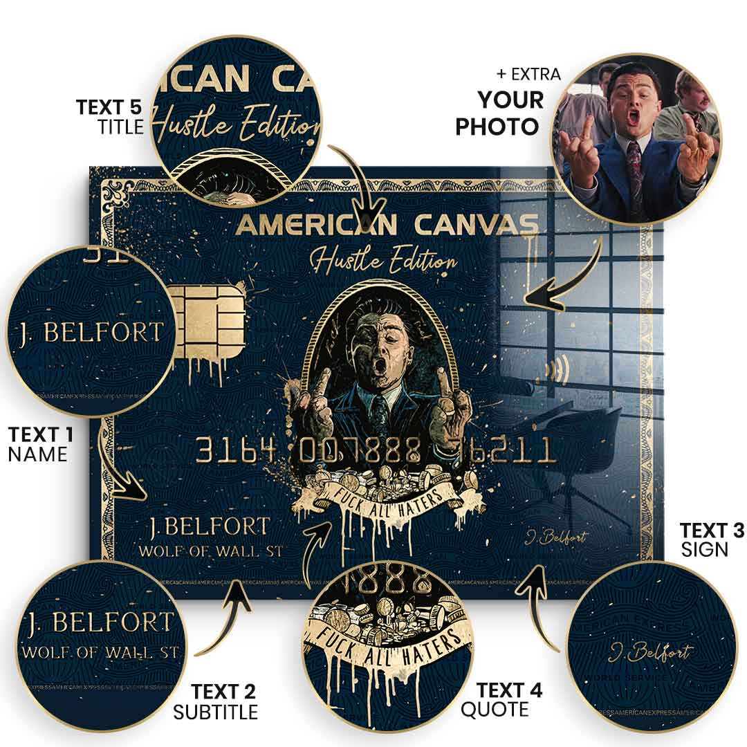 Royal American Canvas - Personalizable - Acrylic glass