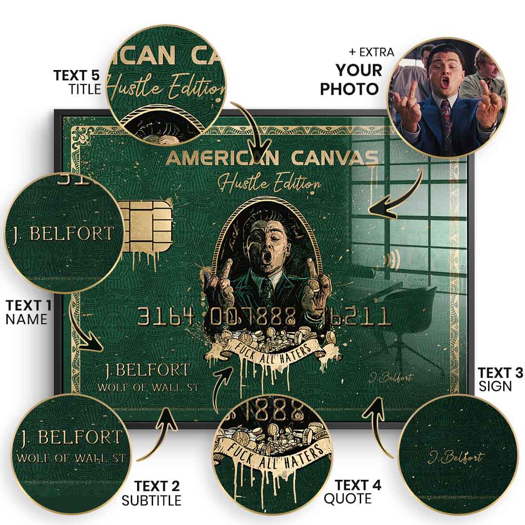 Royal American Canvas - Personalizable - Acrylic glass