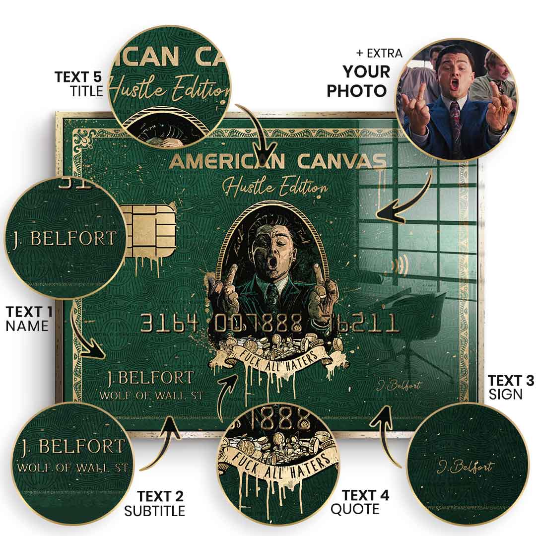 Royal American Canvas - Personalizable - Acrylic glass