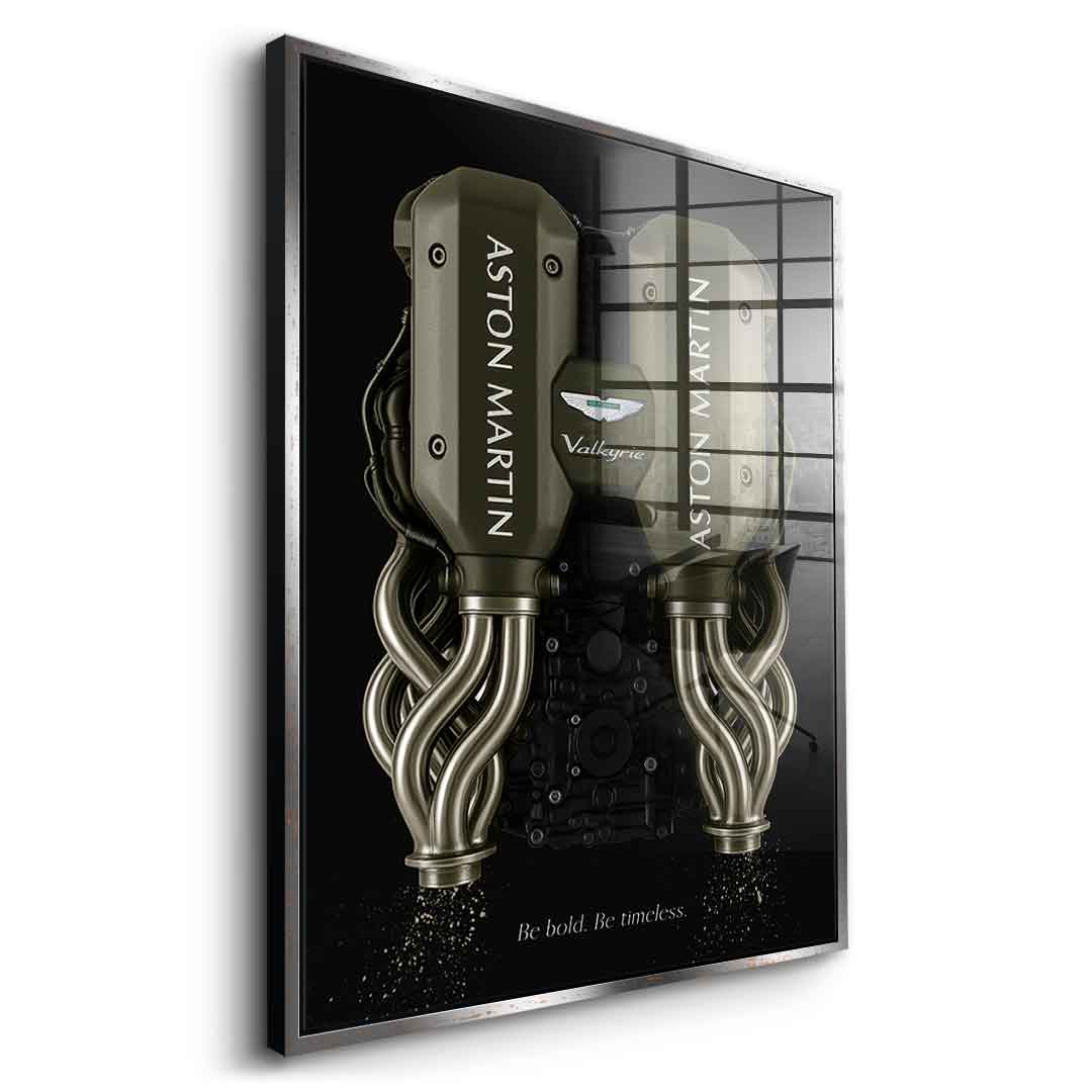 Aston Martin Engine - acrylic glass
