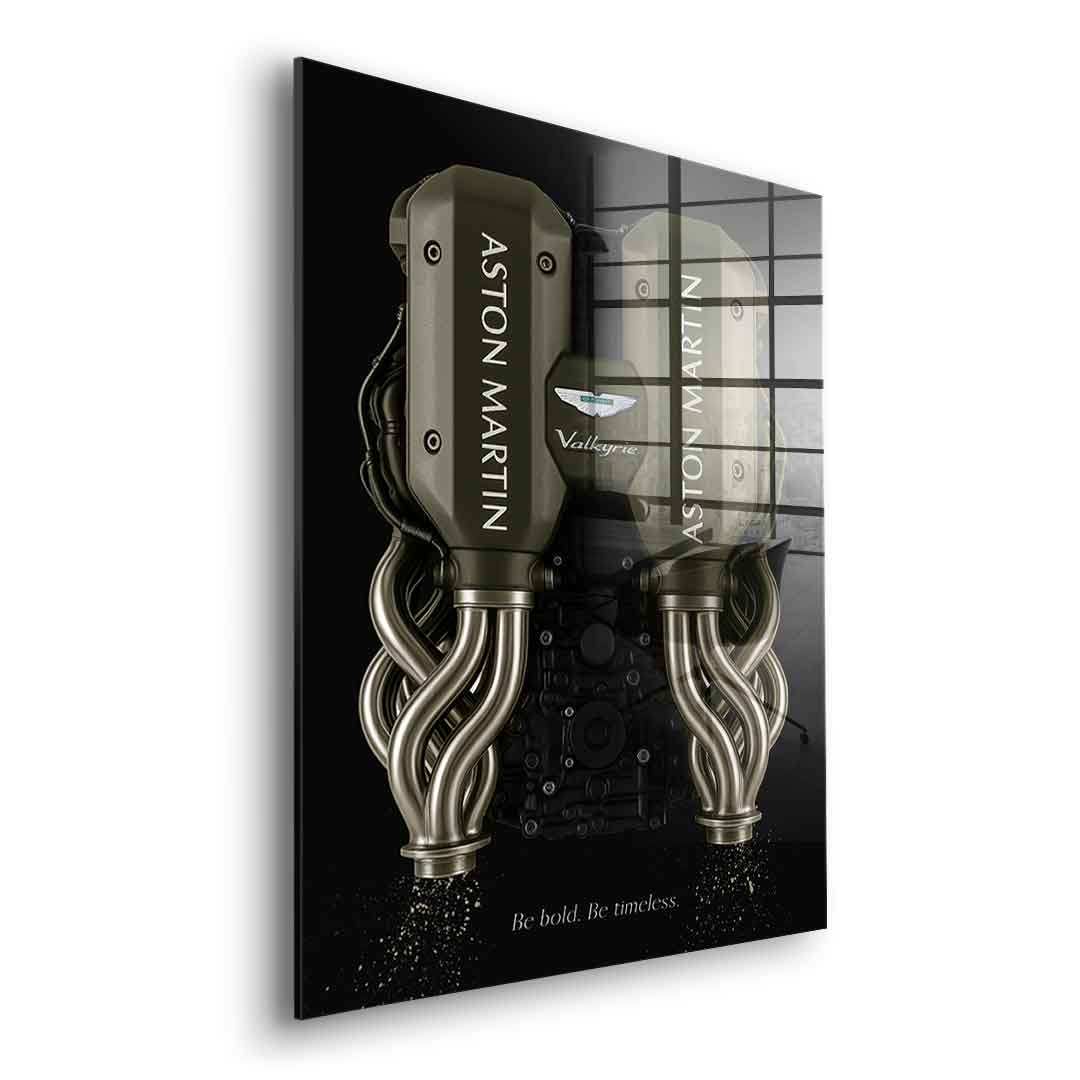 Aston Martin Engine - acrylic glass