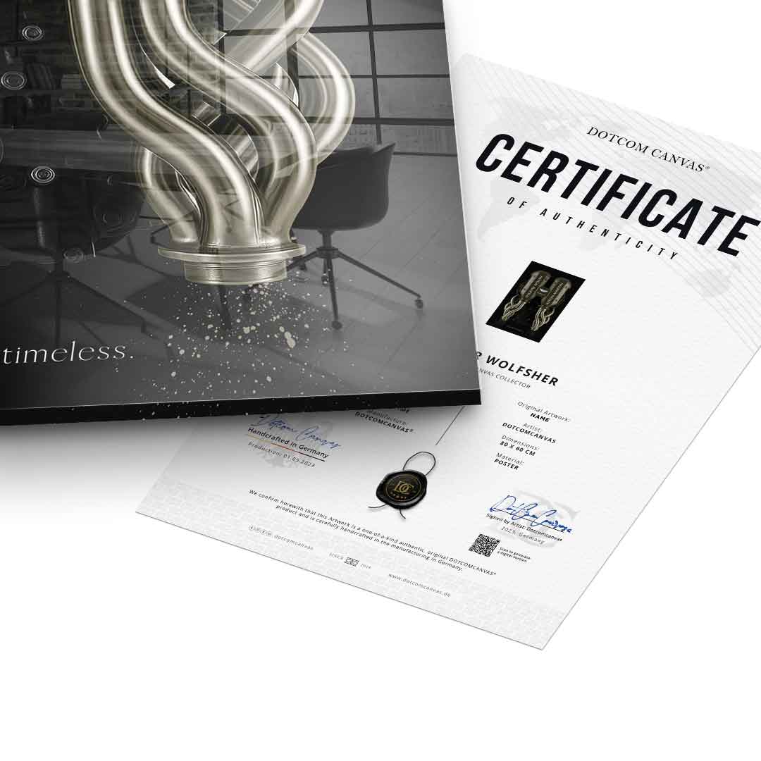 Aston Martin Engine - acrylic glass