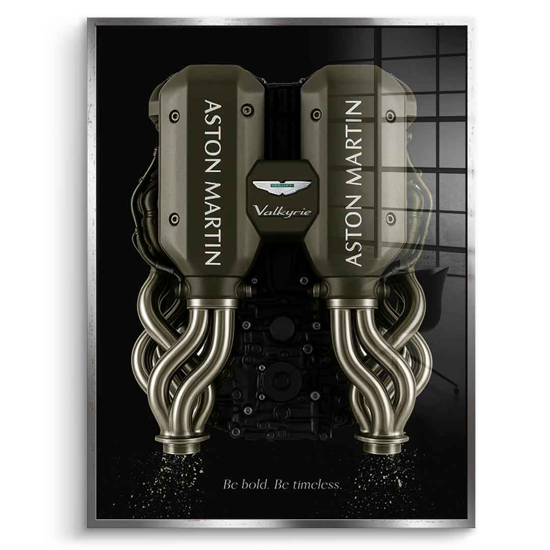 Aston Martin Engine - acrylic glass