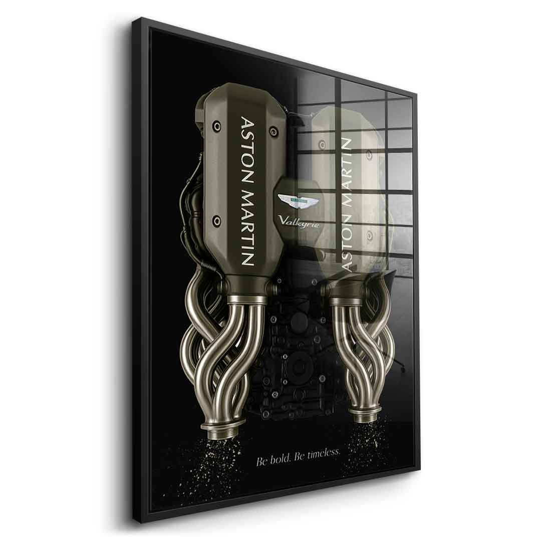 Aston Martin Engine - acrylic glass