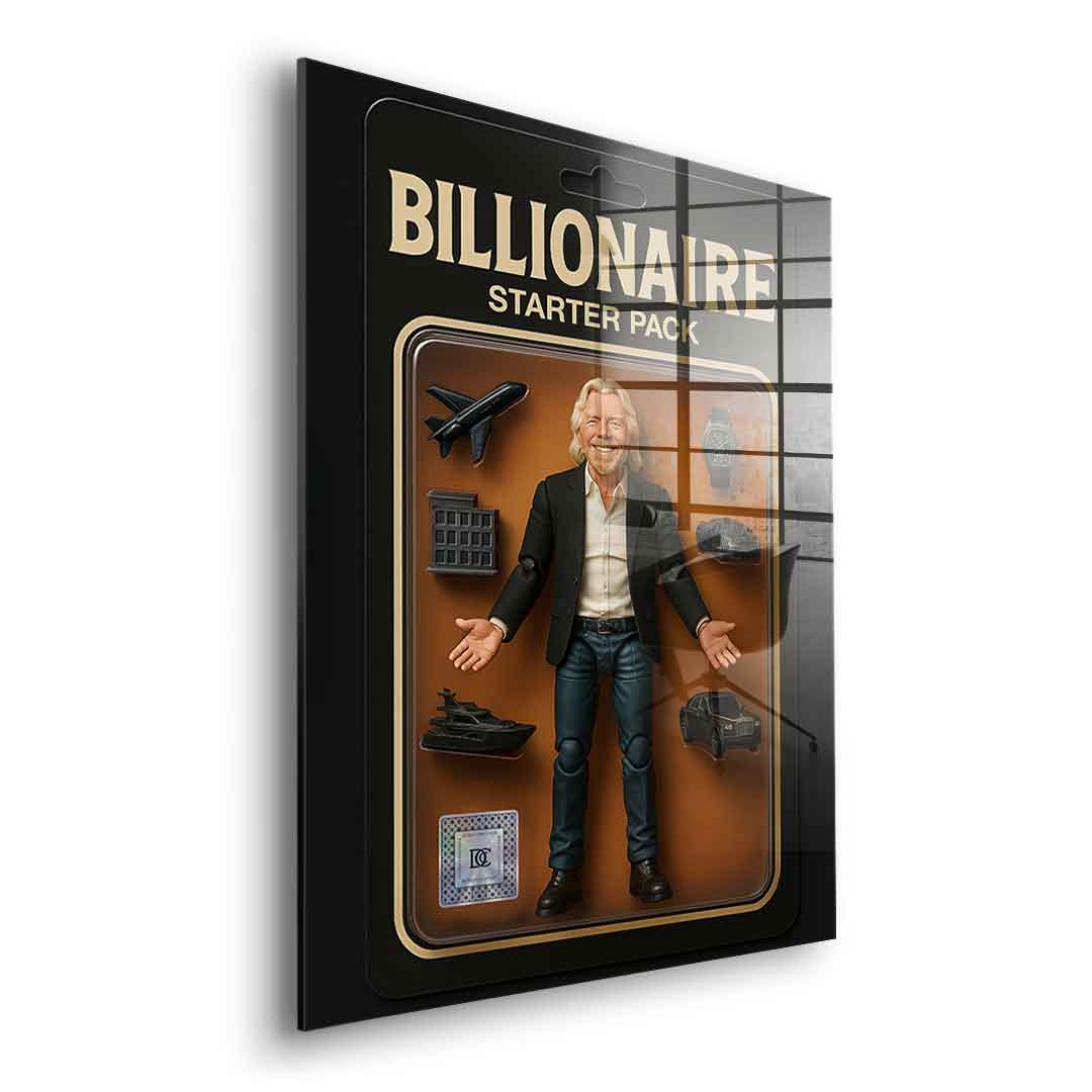 Starter Pack BILLIONAIRE - acrylic glass