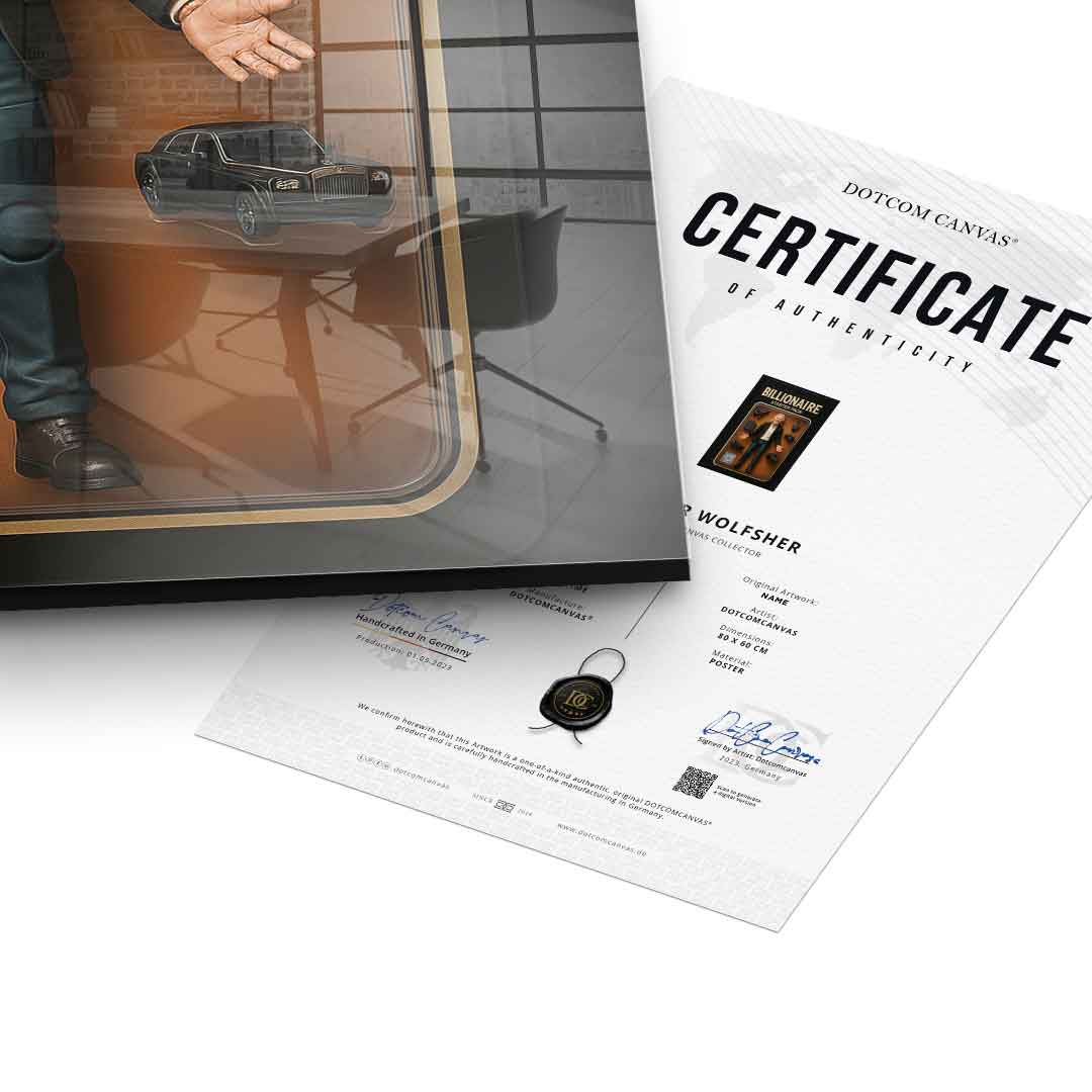 Starter Pack BILLIONAIRE - acrylic glass