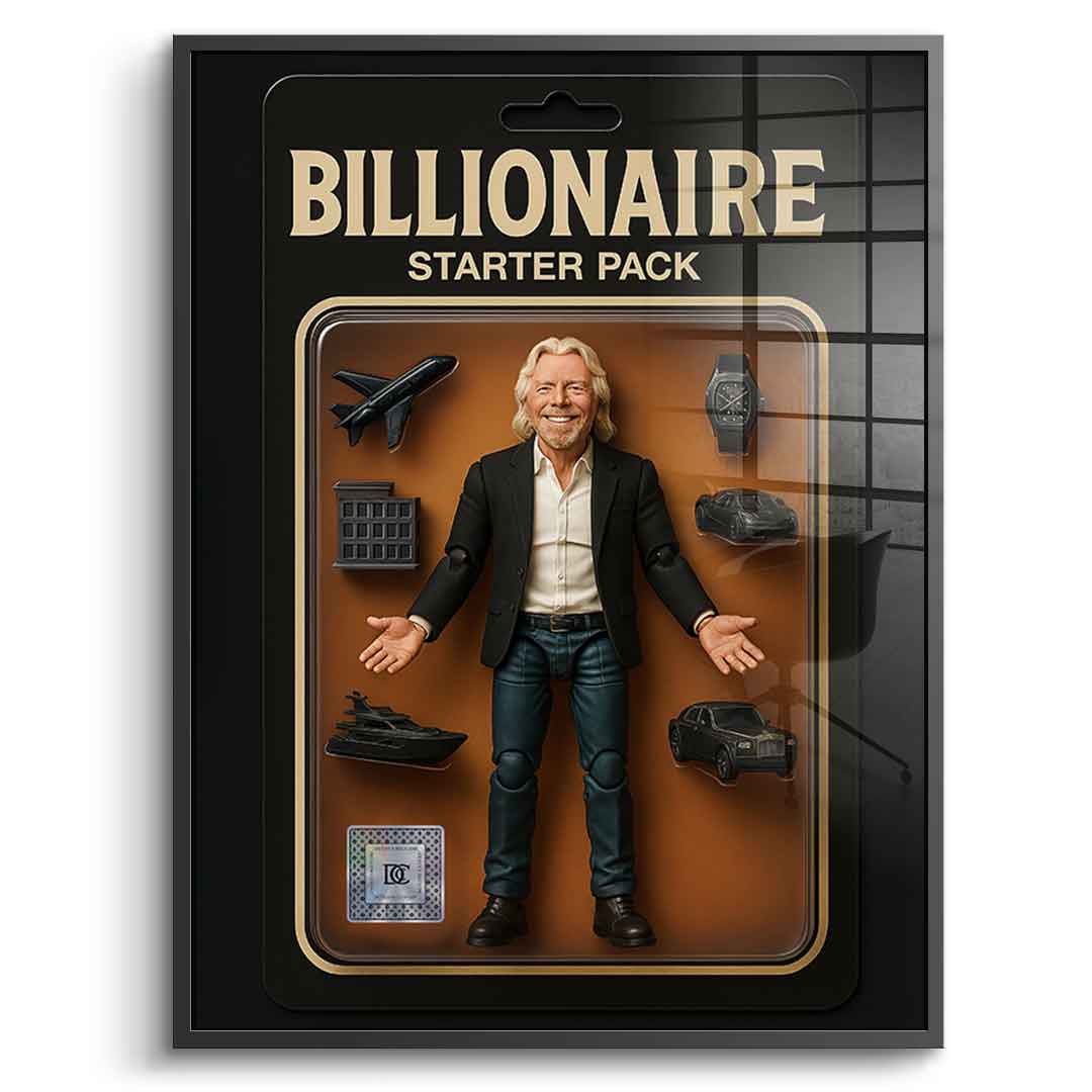 Starter Pack BILLIONAIRE - acrylic glass