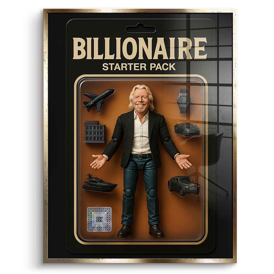 Starter Pack BILLIONAIRE - acrylic glass