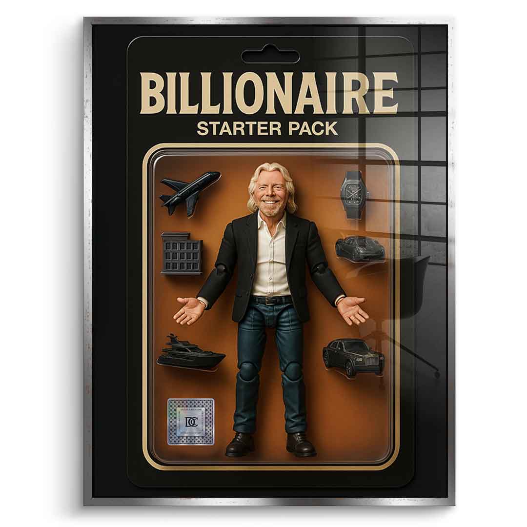 Starter Pack BILLIONAIRE - acrylic glass