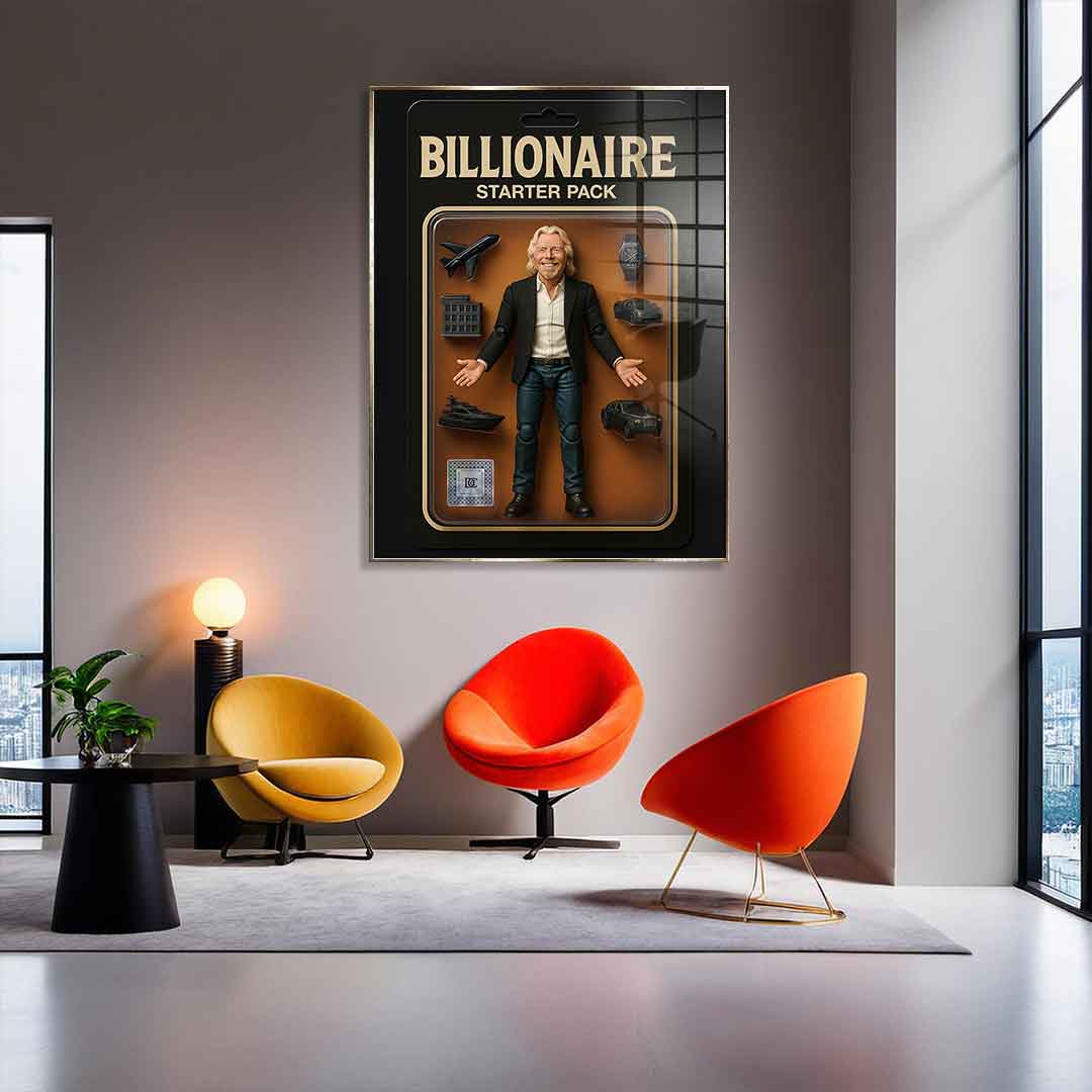 Starter Pack BILLIONAIRE - acrylic glass