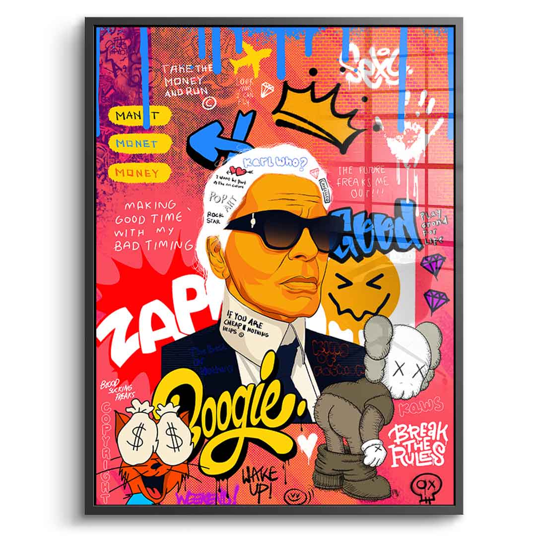 Badass Karl Who - acrylic glass