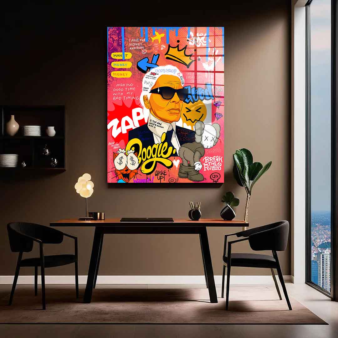 Badass Karl Who - acrylic glass