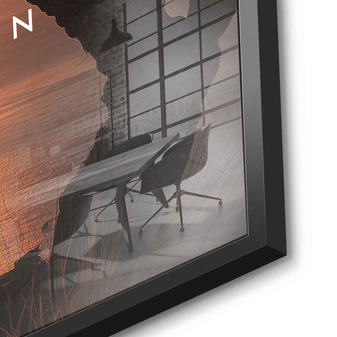 Balance Begins Within - acrylic glass