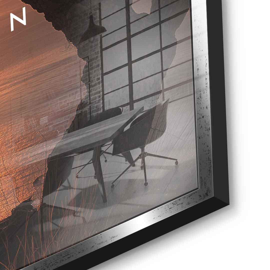 Balance Begins Within - acrylic glass