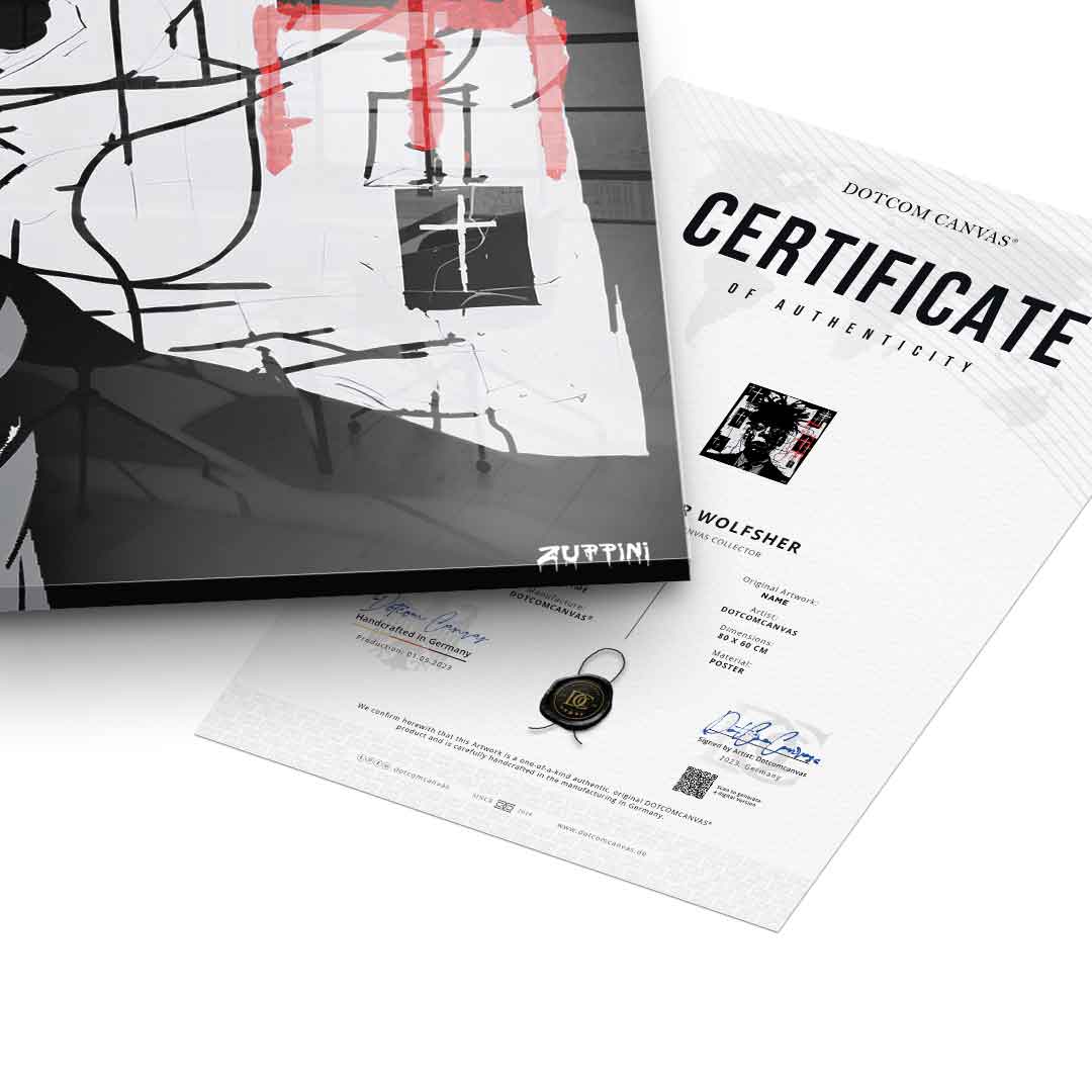 Black Man in Suit - Acrylic glass