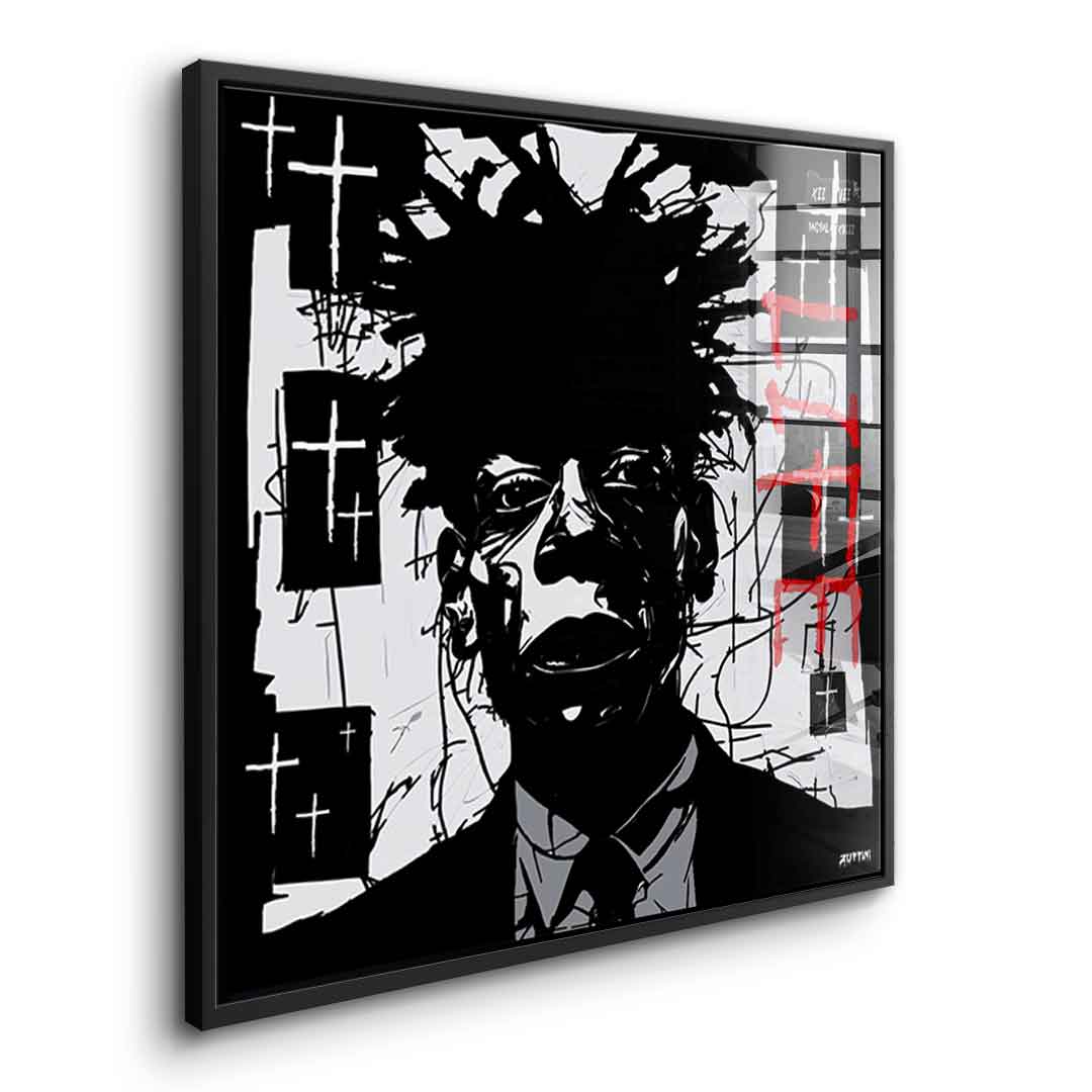 Black Man in Suit - Acrylic glass