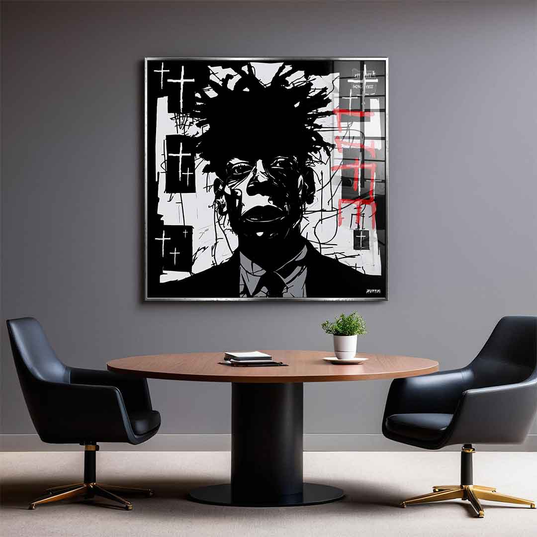 Black Man in Suit - Acrylic glass