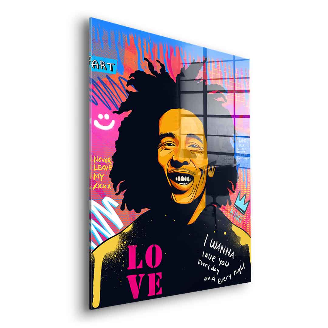 Reggea King - Acrylglas