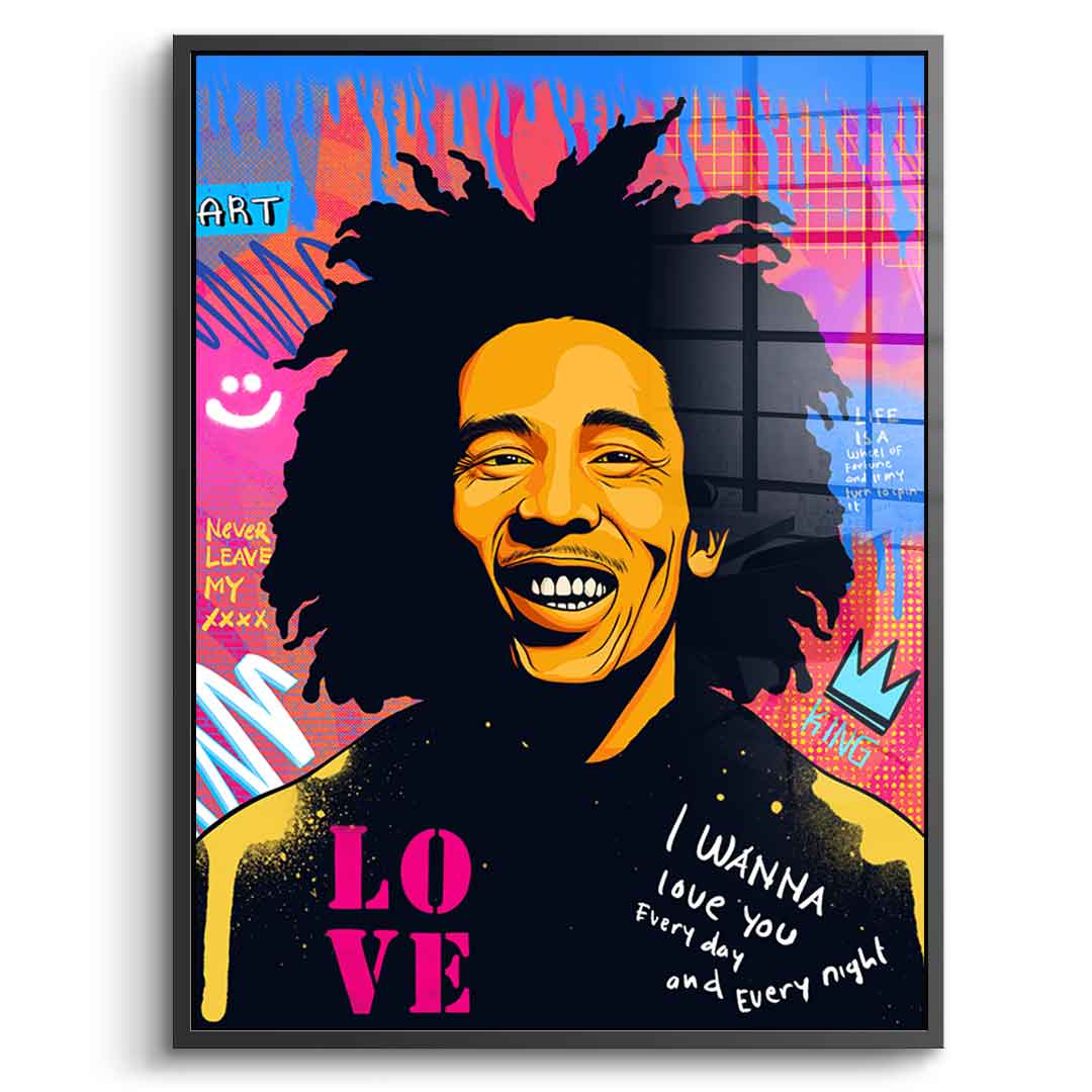 Reggea King - Acrylglas