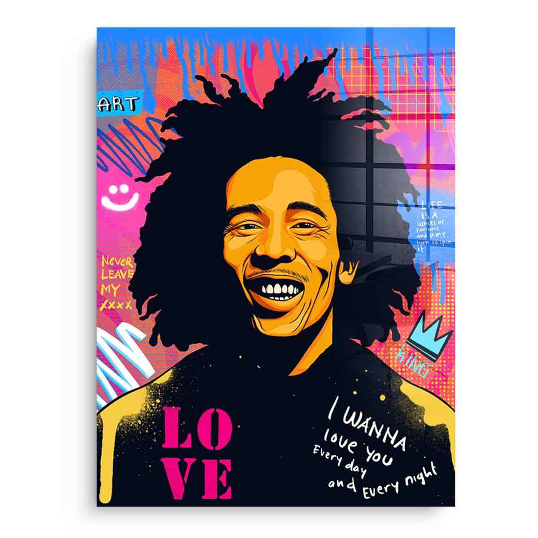 Reggea King - Acrylglas