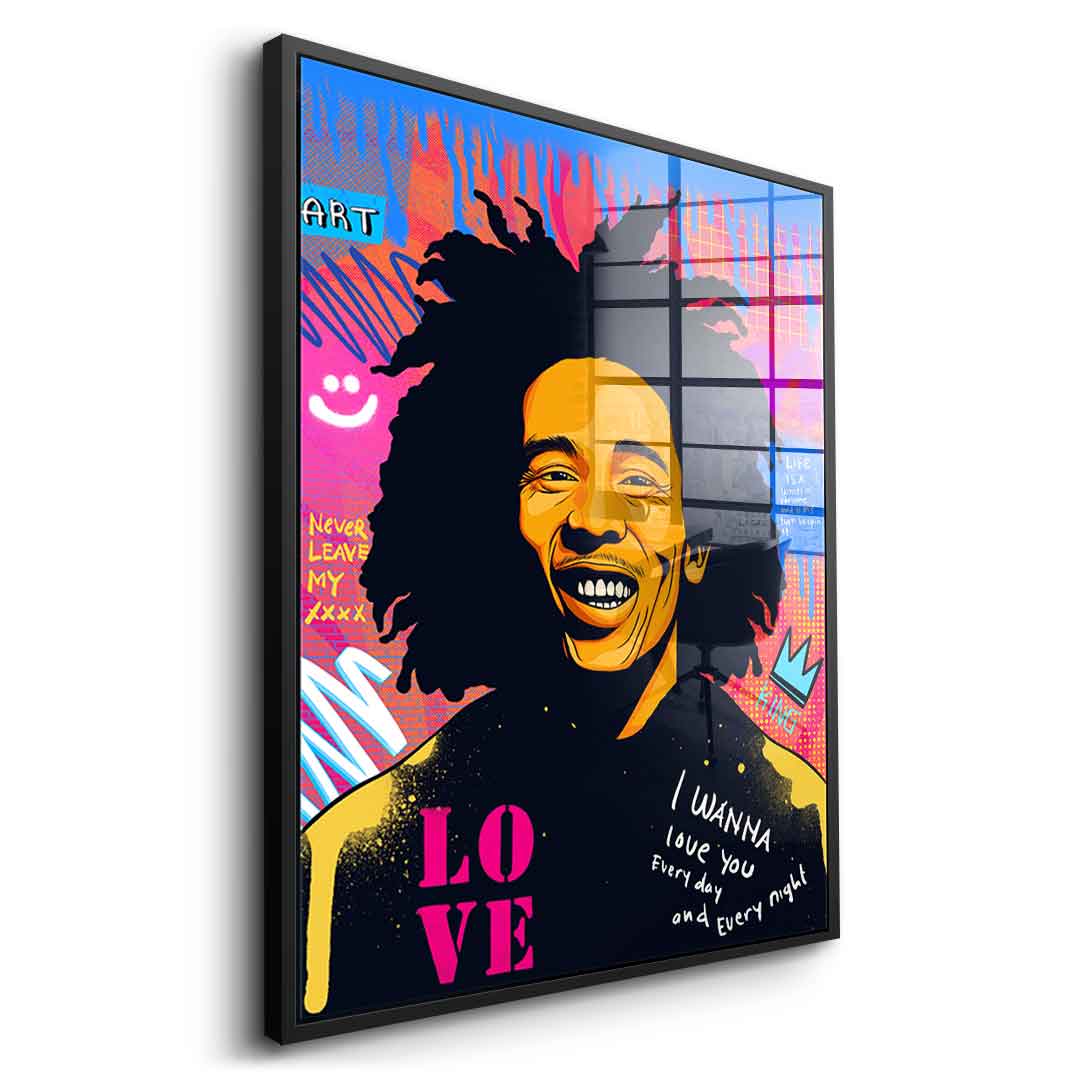 Reggea King - Acrylglas