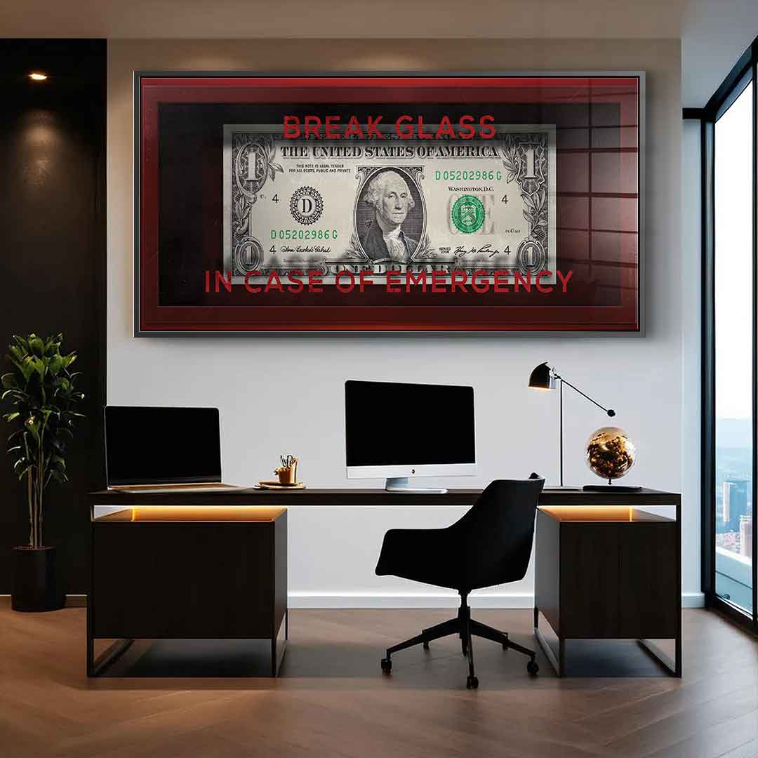 In Case of Emergency - Acrylglas