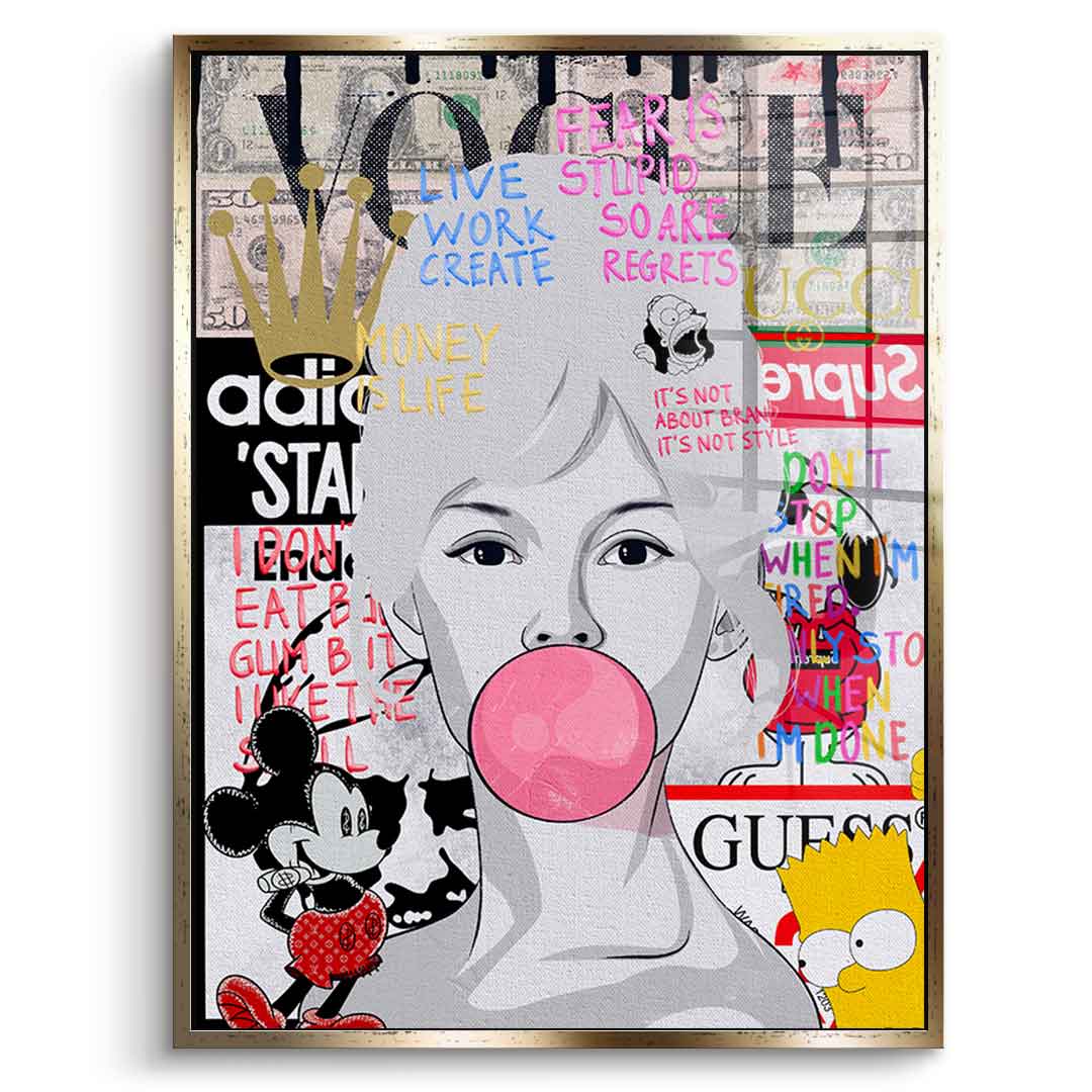 Brigitte Bardot - Acrylglas