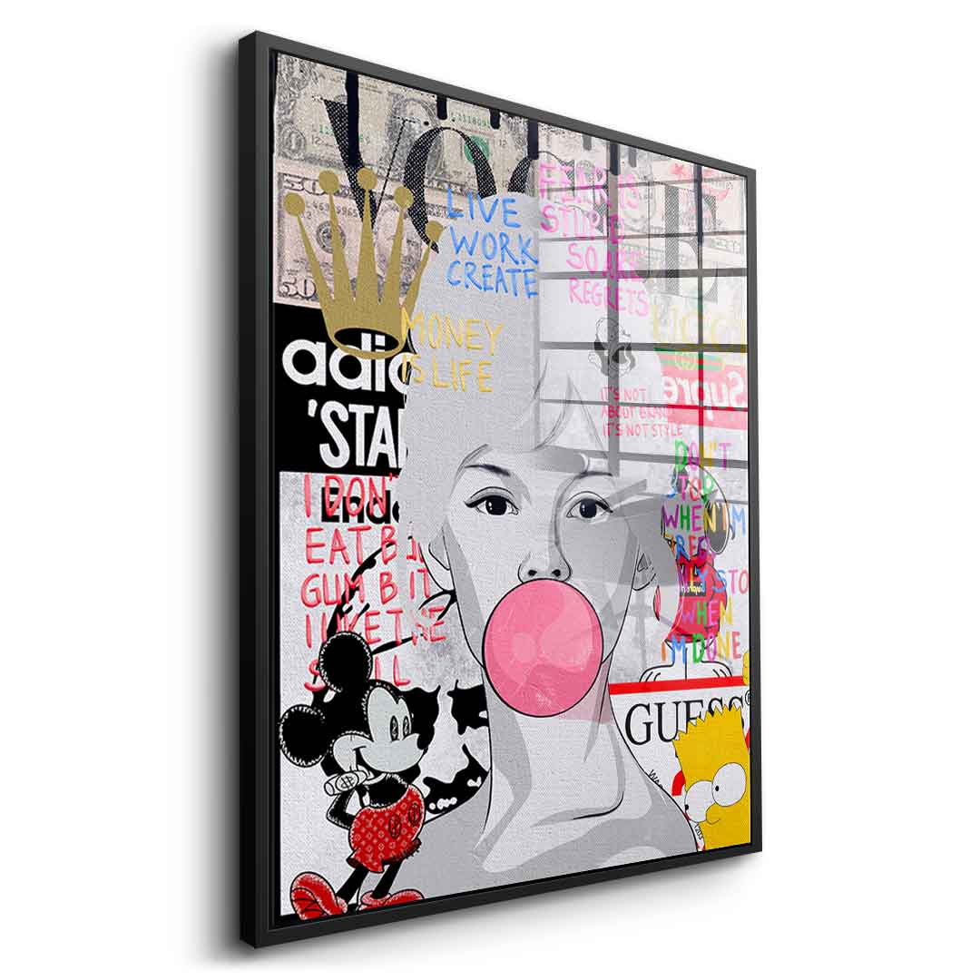 Brigitte Bardot - Acrylglas