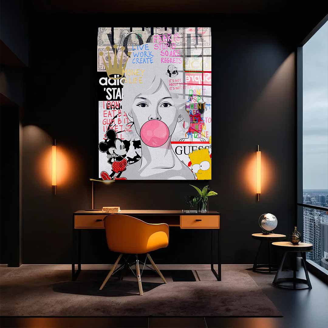 Brigitte Bardot - Acrylglas