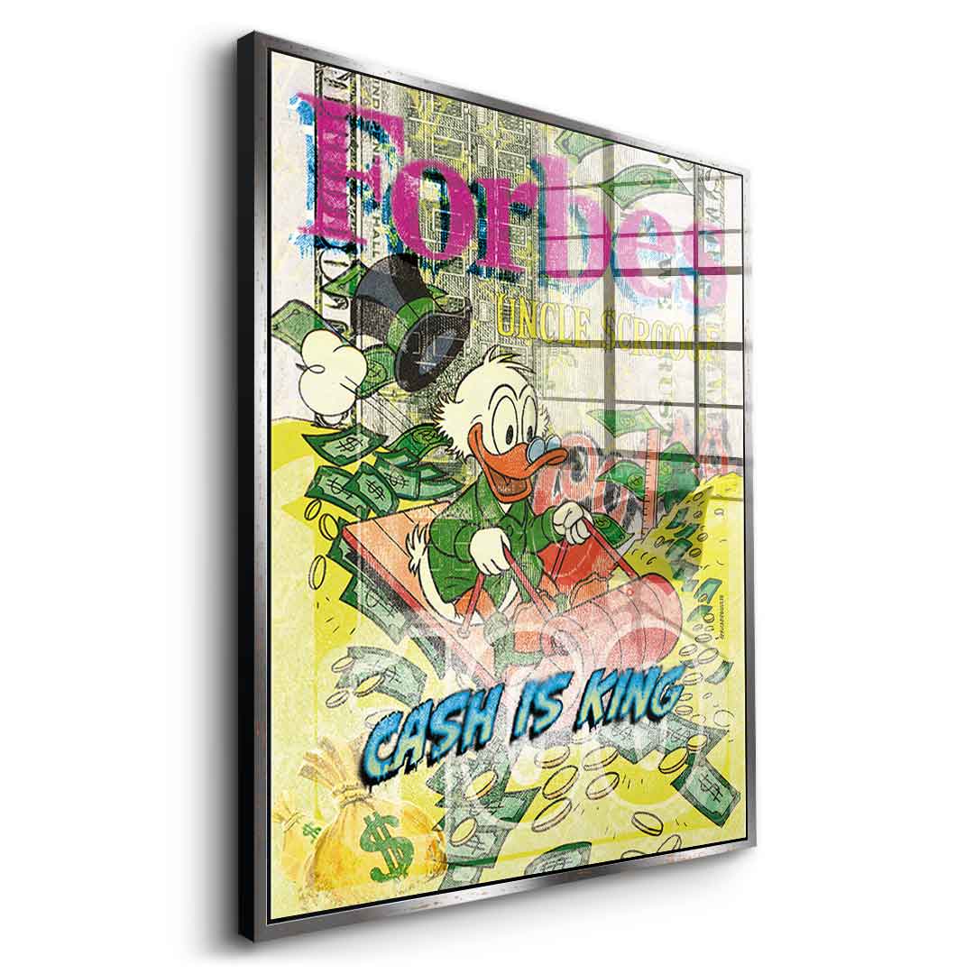 Cash is king - Acrylglas