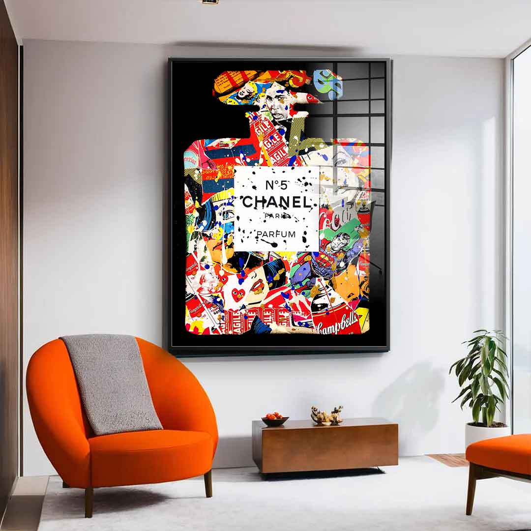 POP CHANEL BOTTLE - Acrylglas