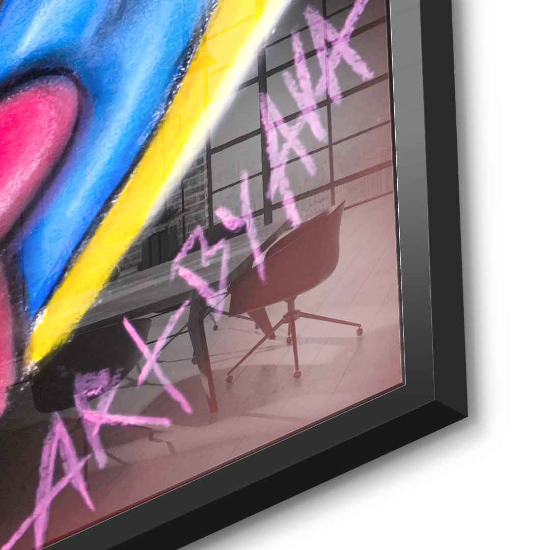 No money Donald - Acrylglas