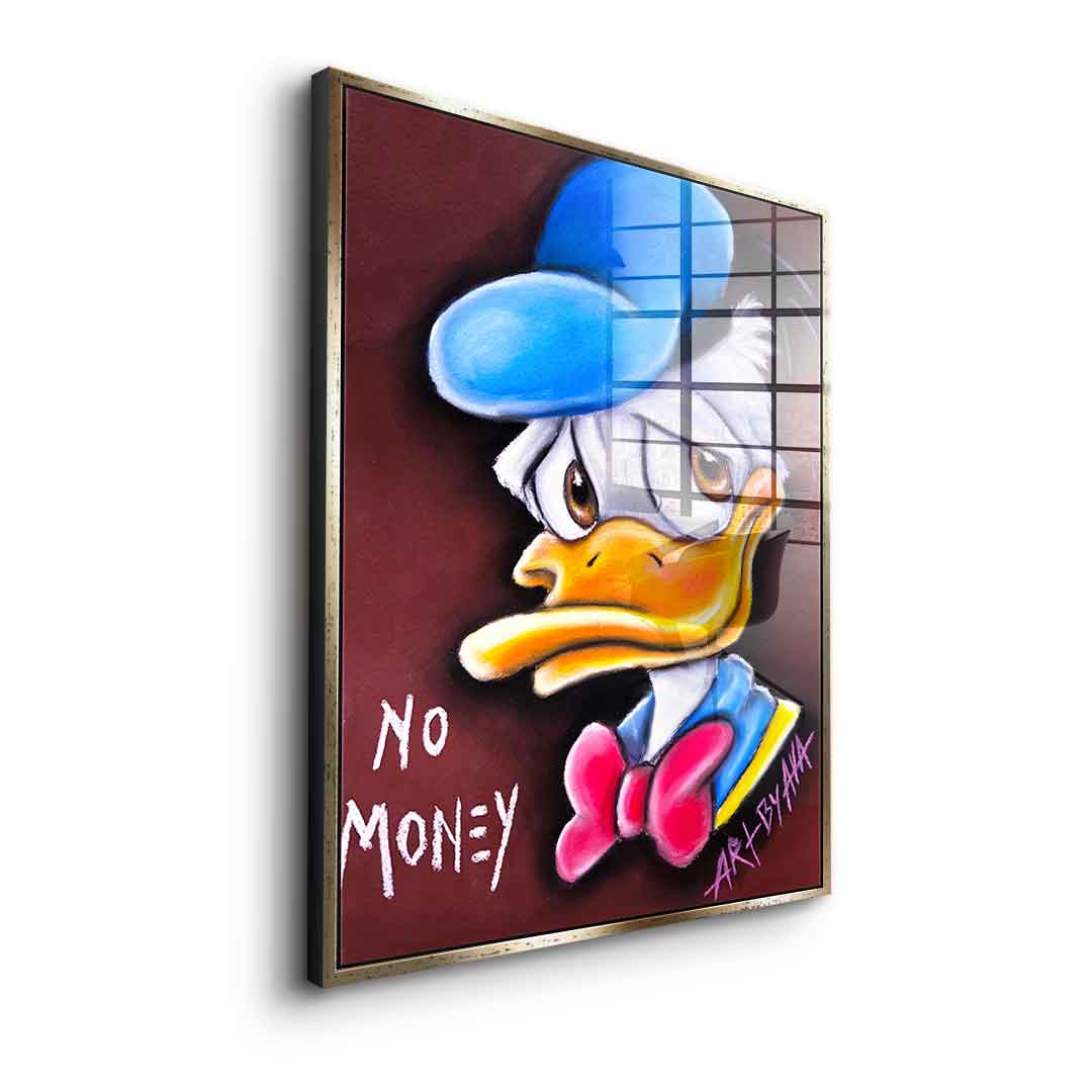 No money Donald - Acrylglas