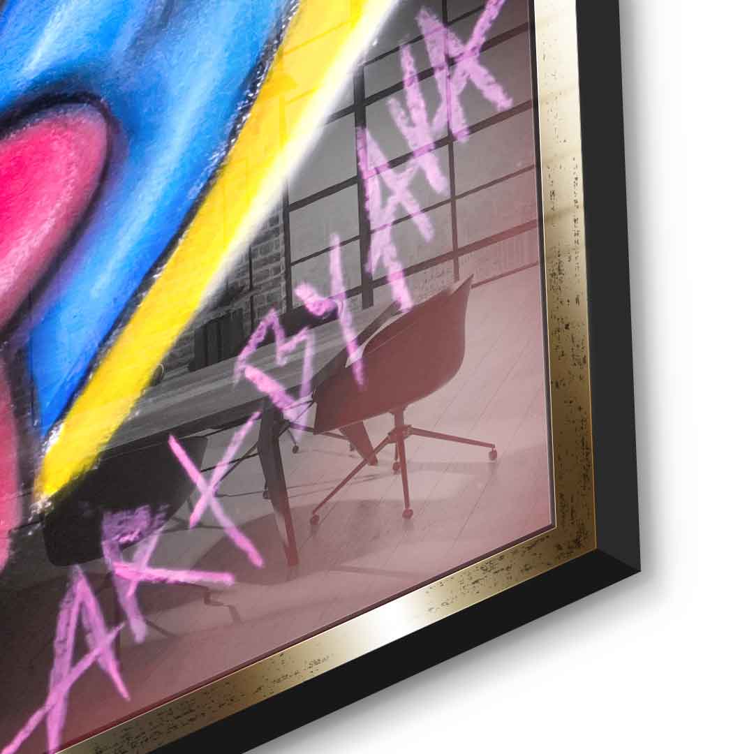 No money Donald - Acrylglas