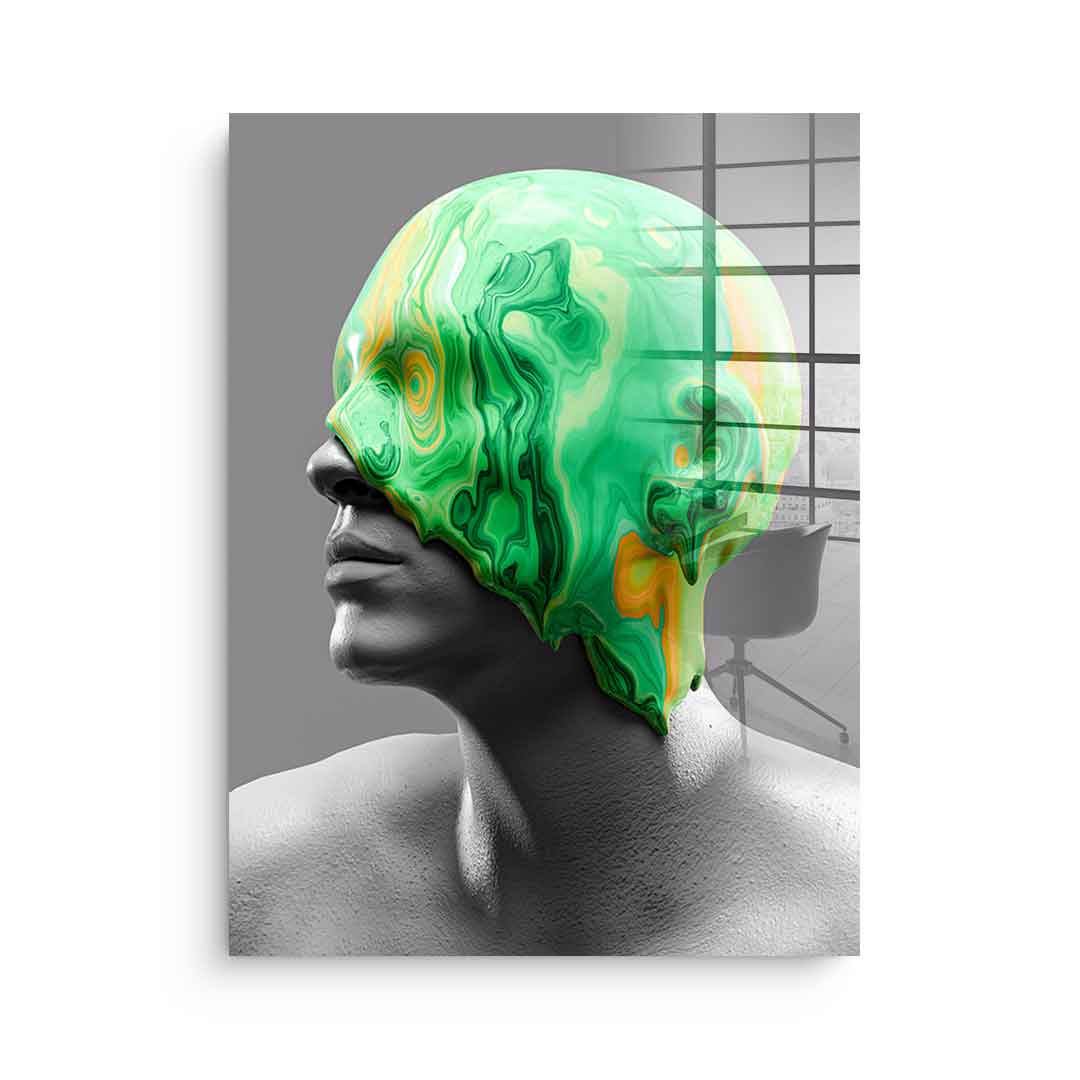 Emerald Consciousness - Acrylglas