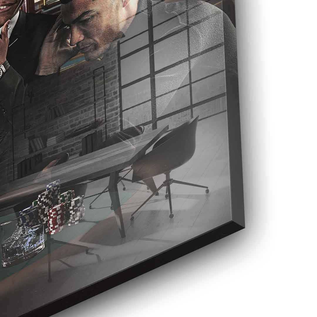 Poker Night #Football - Acrylglas