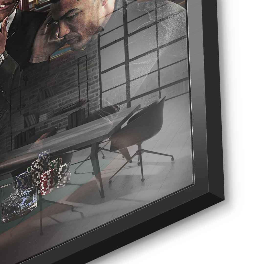 Poker Night #Football - Acrylglas