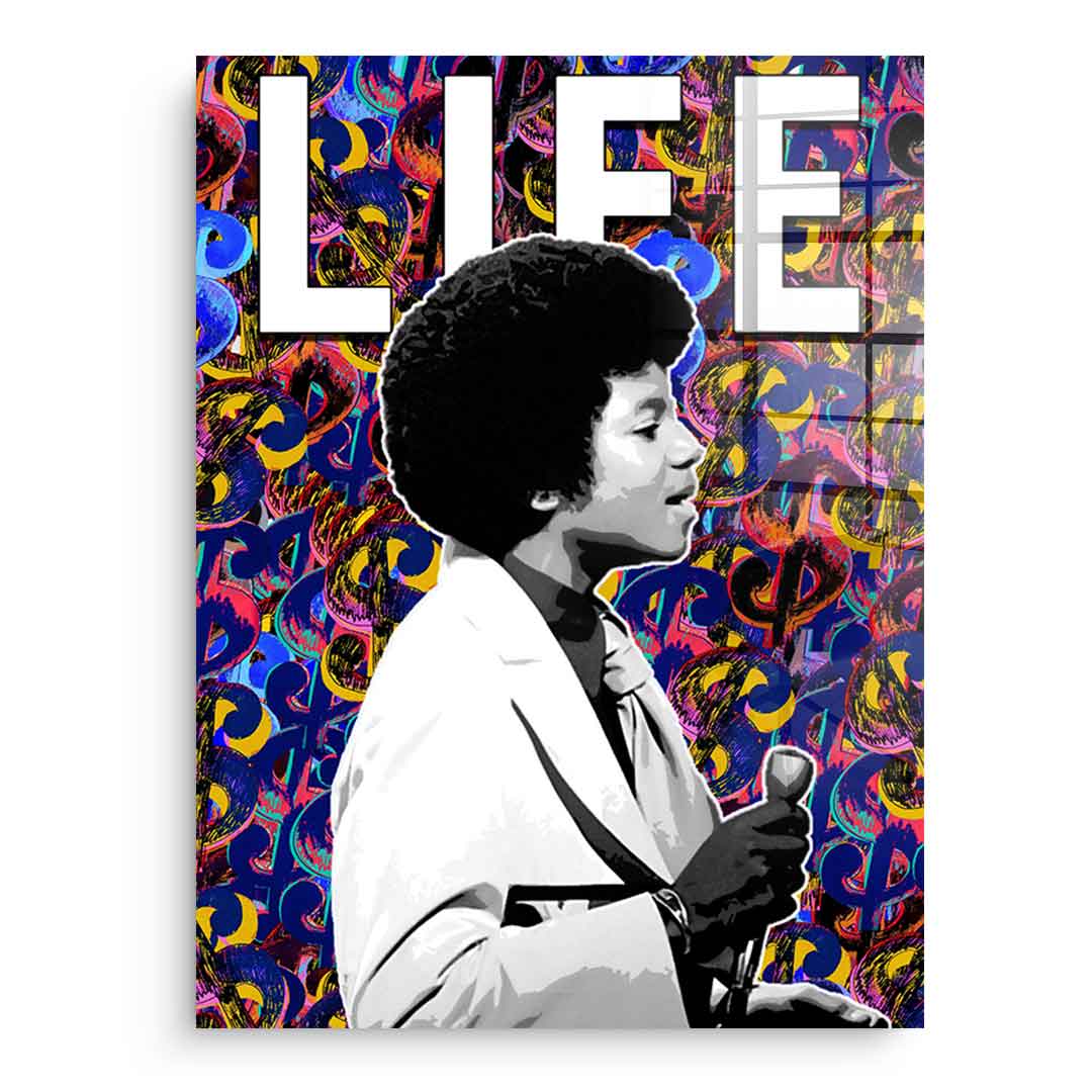 Fond avec dollars - Acrylglas