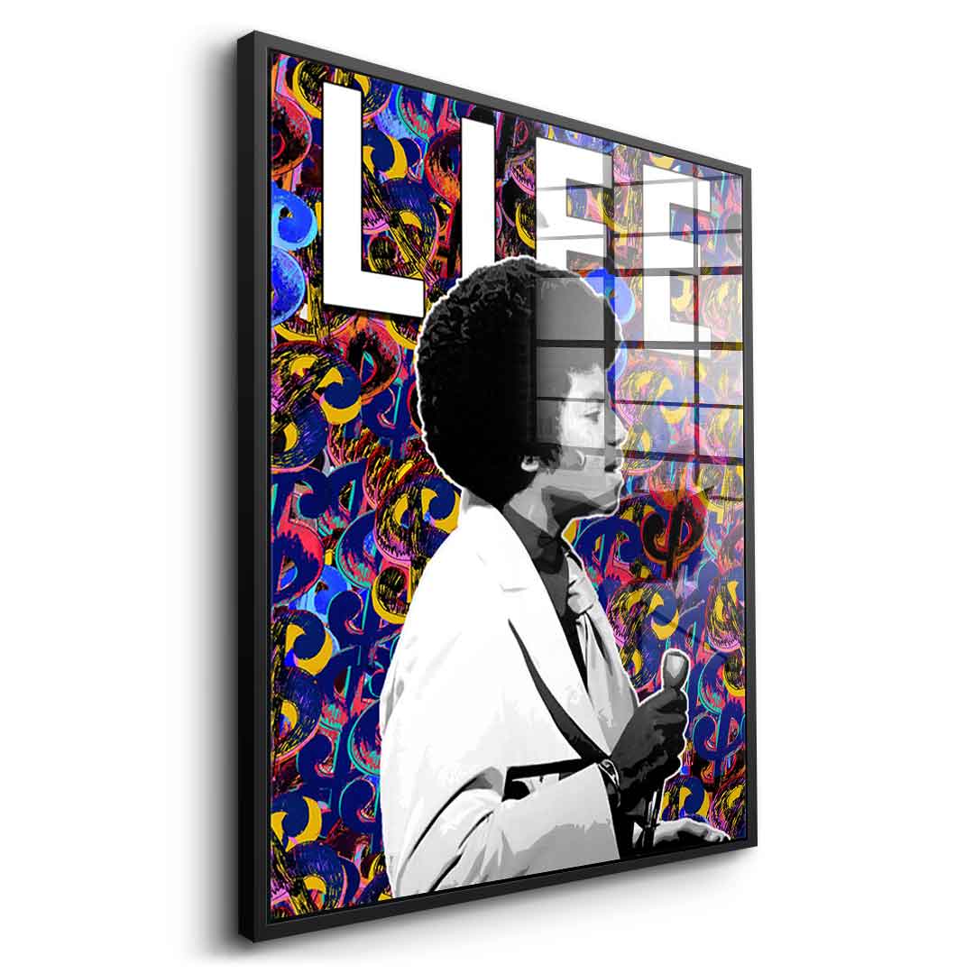 Fond avec dollars - Acrylglas