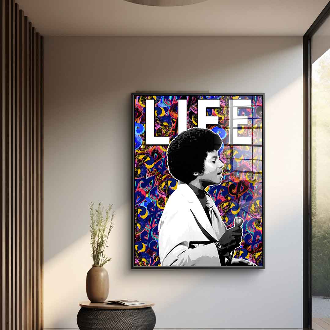 Fond avec dollars - Acrylglas