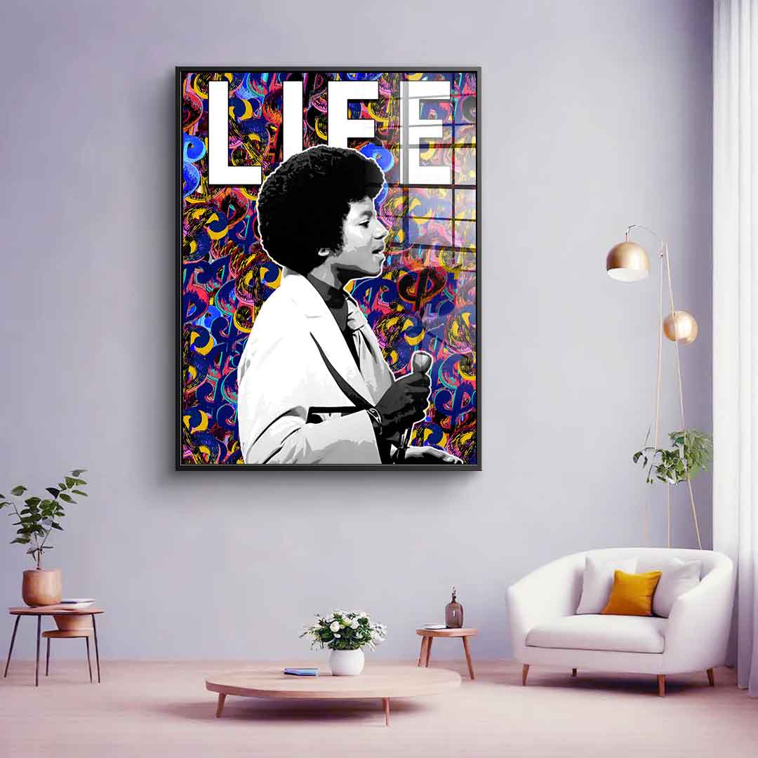 Fond avec dollars - Acrylglas