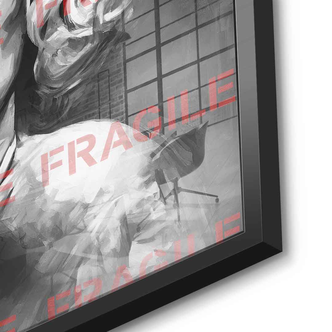 Fragile Monroe - acrylic glass