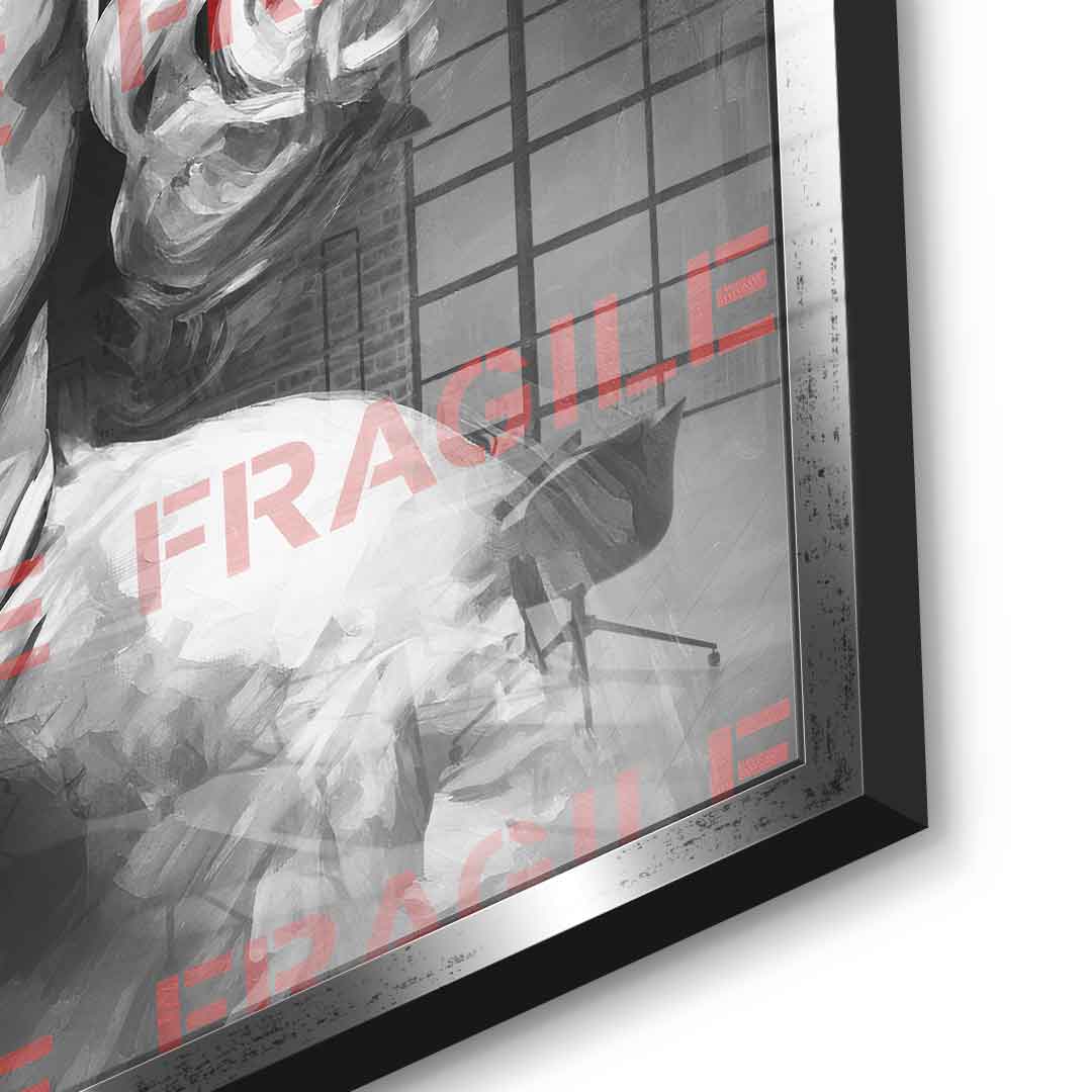 Fragile Monroe - acrylic glass